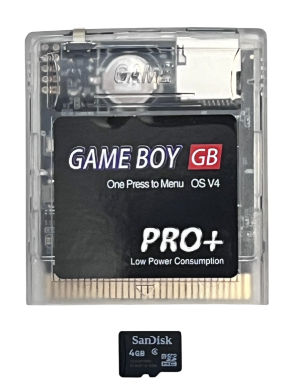 Game Boy GB Pro+ Flash Cartridge + MicroSD