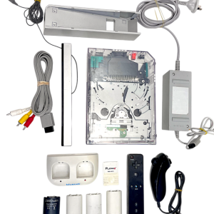 Nintendo Wii Console TRANSLUCENT / CLEAR!