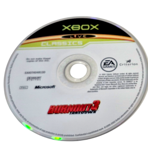 Burnout 3: Takedown (Xbox Classics) Scratched
