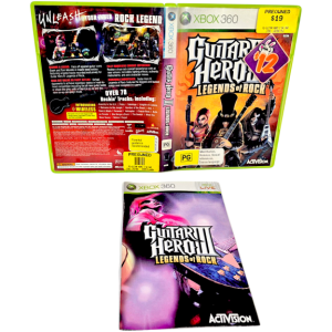Guitar Hero III: Legends of Rock (Xbox 360) CASE + MANUAL, No Disc