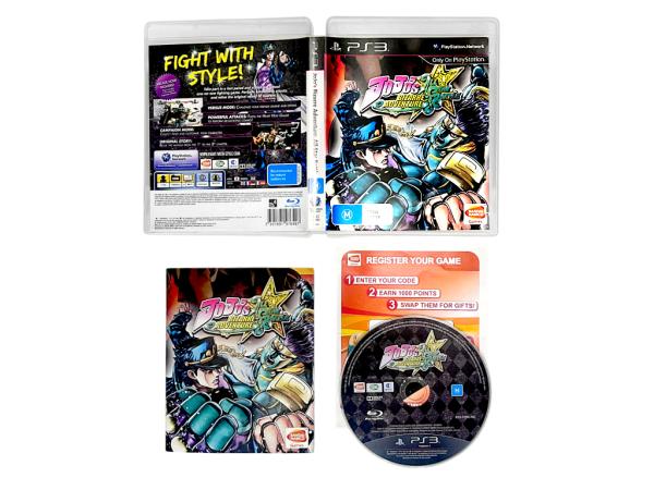 JoJo’s Bizarre Adventure: All-Star Battle (PS3) *MINT COMPLETE*