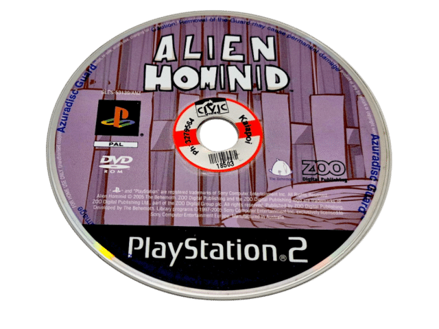 Alien Hominid (PS2) - Appleby Games