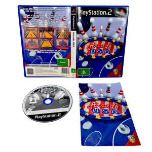 ARCADE USA (Arcade Bowling) PS2 *MINT COMPLETE*