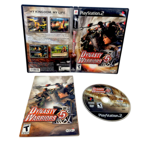Dynasty Warriors 5 (PS2 NTSC REGION) EXCELLENT & COMPLETE