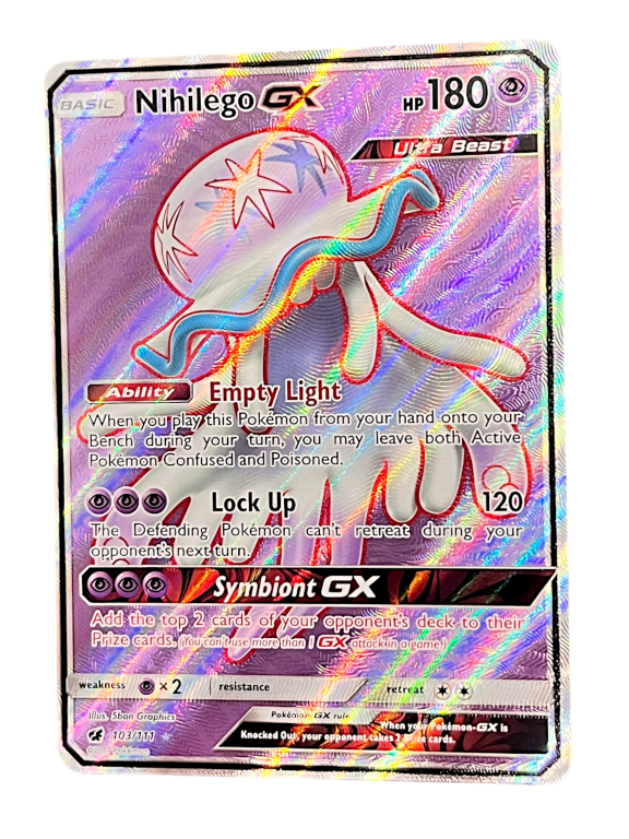 POKEMON TCG - Nihilego GX - 103/111 Crimson Invasion