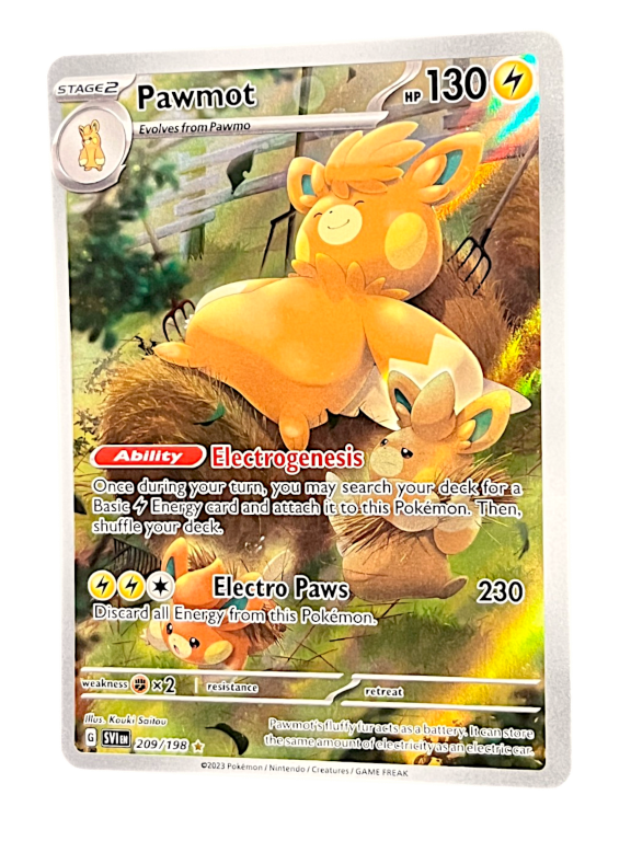 POKEMON TCG - Pawmot - 209/198 Scarlet & Violet Base