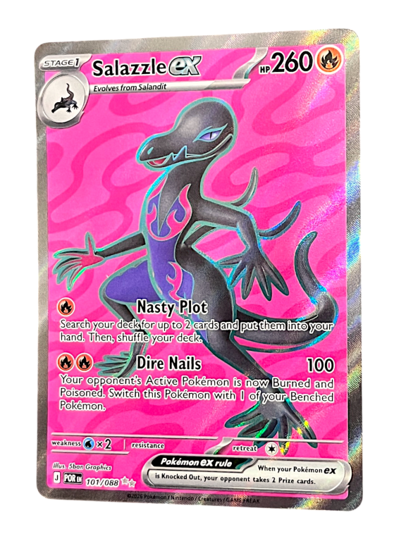 POKEMON TCG - Salazzle ex - 101/088 Perfect Order