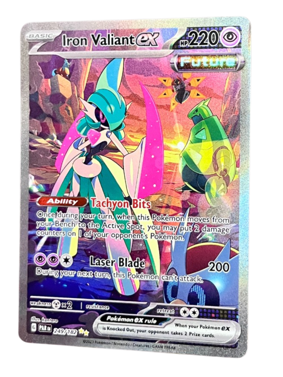 POKEMON TCG - Iron Valiant ex - 249/182 Paradox Rift