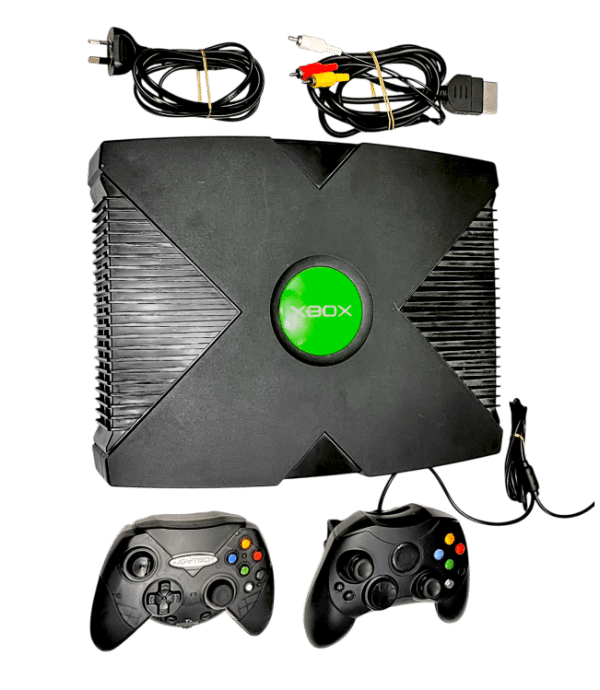 Original Xbox Console Bundle (Console + Controller + Cables) - Image 2