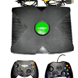 Original Xbox Console Bundle (Console + Controller + Cables)