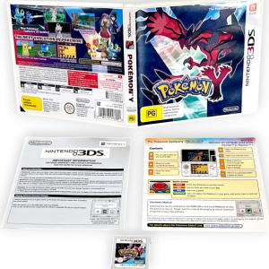 POKEMON Y (3DS) *MINT COMPLETE*