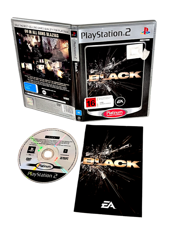 Black (PS2) *EXCELLENT & COMPLETE*