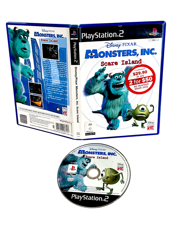 Monsters Inc Scare Island (PS2)