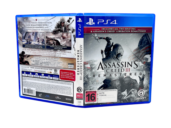 Assassin’s Creed III Remastered (PS4) *EXCELLENT & COMPLETE* - Image 3