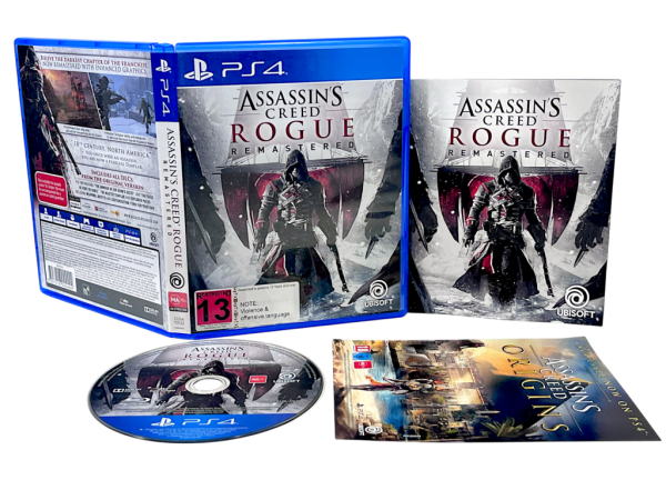 Assassin’s Creed Rogue Remastered (PS4) *MINT COMPLETE*