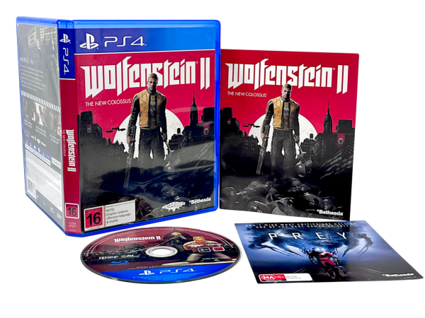 Wolfenstein II: The New Colossus (PS4) *MINT COMPLETE*