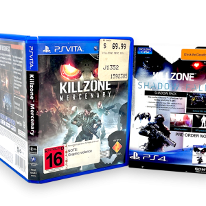 Killzone Mercenary (PS Vita) CASE + PAPERS, NO CART