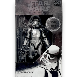 Star Wars Stormtrooper Carbonized Figure BLACK SERIES