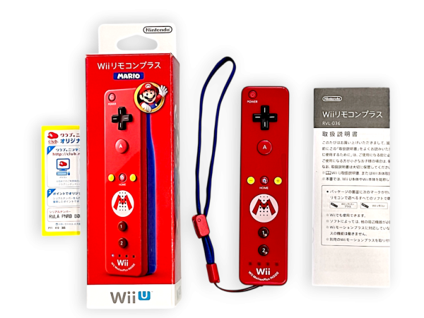 Nintendo Wii Remote (Mario Edition) MINT IN BOX - Image 3
