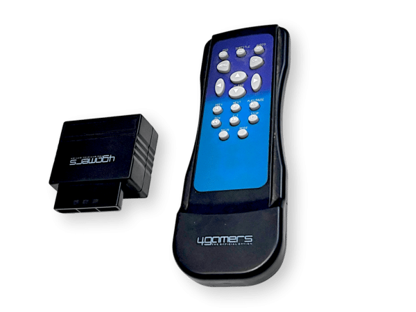 4Gamers DVD Remote + PS2 Memory Card Adapter - Image 2