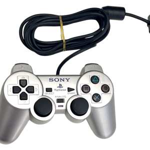 GENUINE SONY PS2 Controller (DualShock 2) *SILVER*