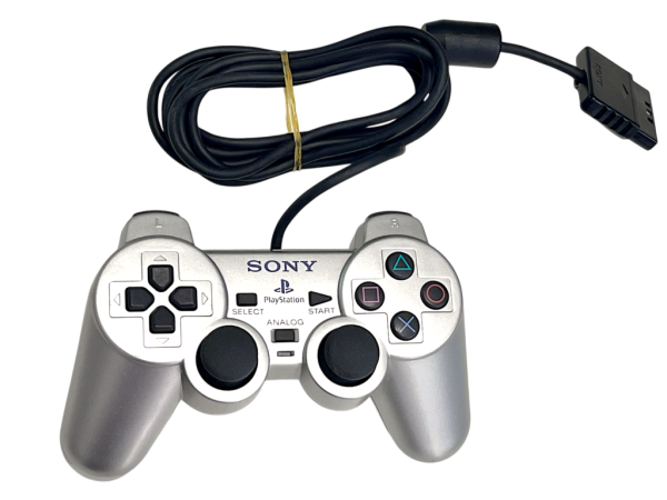 GENUINE SONY PS2 Controller (DualShock 2) *SILVER*