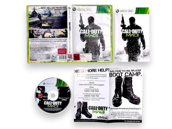 Call of Duty: Modern Warfare 3 (Xbox 360) *TWO BOOKLETS*