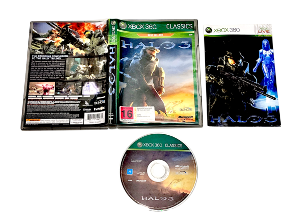 Halo 3 (Xbox 360) *INCLUDES MANUAL*