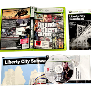 Grand Theft Auto IV (Xbox 360) *COMPLETE*