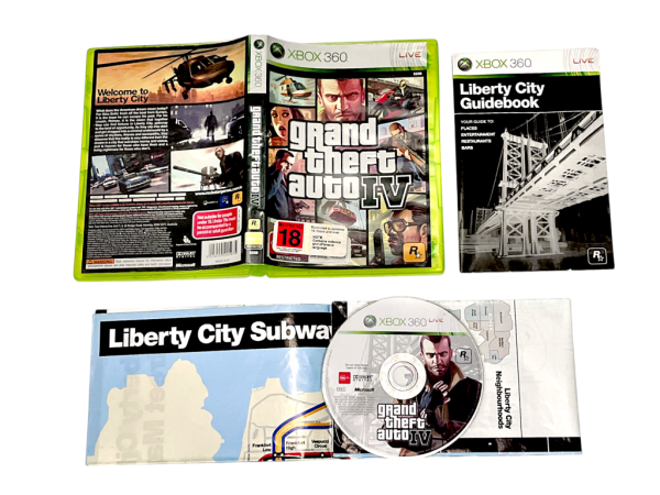 Grand Theft Auto IV (Xbox 360) *COMPLETE*