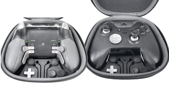 Xbox Elite Wireless Controller (V1) + Accessories & Carry Case