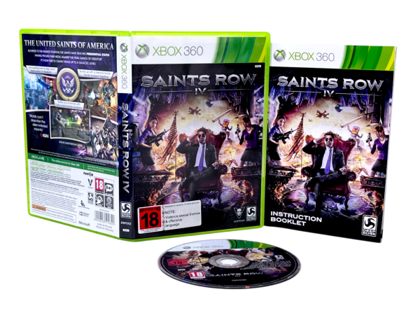 Saints Row IV (Xbox 360) *MINT COMPLETE*