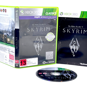 The Elder Scrolls V: Skyrim (Xbox 360) *MINT COMPLETE*