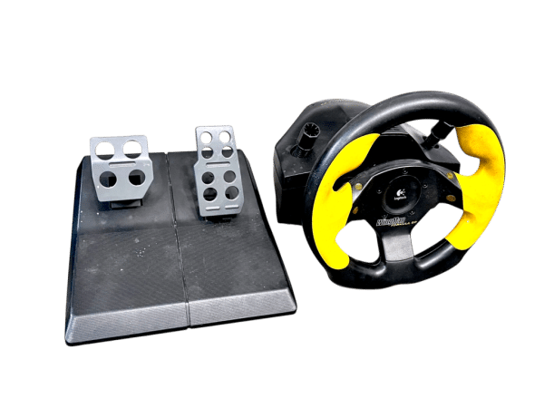 Logitech WingMan Formula GP Steering Wheel + Pedals (PC) - Image 3