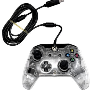 Xbox 360 Wired Controller - Transparent Clear *AFTERGLOW*
