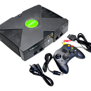 Original Xbox Console Bundle (Console + Controller + Cables)
