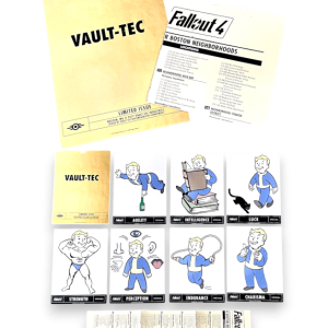Fallout SPECIAL Limited Issue Art Cards Vault Tec + Poster