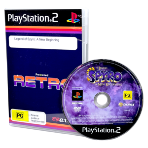 The Legend of Spyro A New Beginning (PS2) DISC EXCELLENT