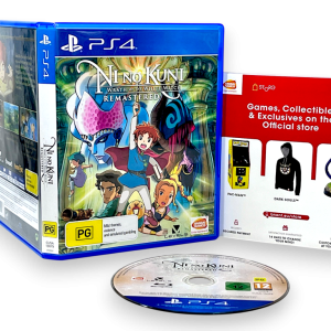Ni no Kuni Wrath of the White Witch Remastered (PS4) AS NEW