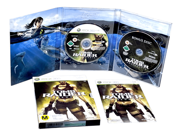 Tomb Raider Underworld Limited Edition (Xbox 360) BOXED - Image 3
