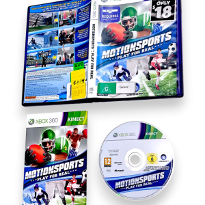 MotionSports: Play for Real (Xbox 360 Kinect) *EXCELLENT & COMPLETE*