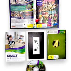 Kinect Adventures! (Xbox 360 Kinect) *EXCELLENT & COMPLETE*