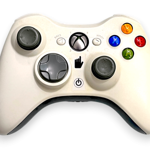 Microsoft Xbox 360 Wireless Controller (White) GENUINE - GOOD CONDITIO