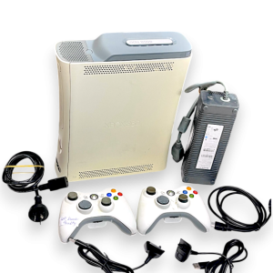 Xbox 360 Console Bundle (White OG Model)