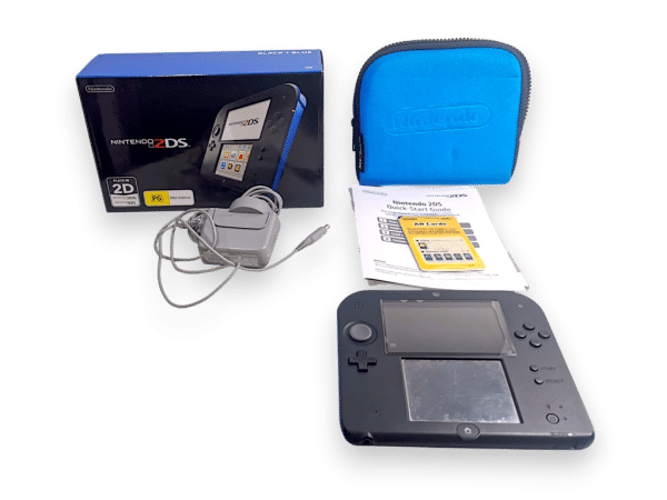 Nintendo 2DS Console (Black/Blue) BOXED - Image 10