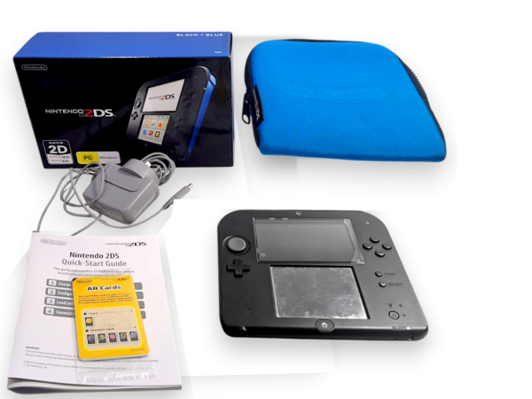 Nintendo 2DS Console (Black/Blue) BOXED