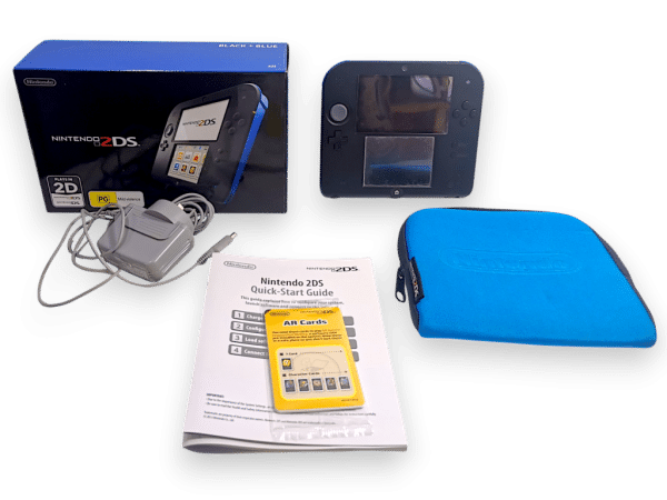 Nintendo 2DS Console (Black/Blue) BOXED - Image 2