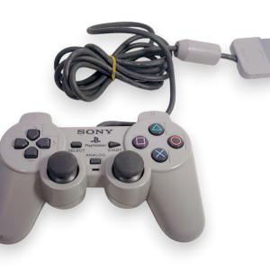 Sony DualShock Controller (Grey - PS1/PS2) EXCELLENT
