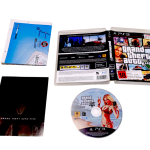 Grand Theft Auto V (PS3) *COMPLETE w/ map and manual*