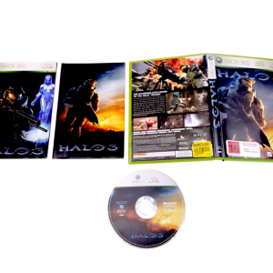 Halo 3 (Xbox 360) *COMPLETE w/ POSTER + MANUAL*